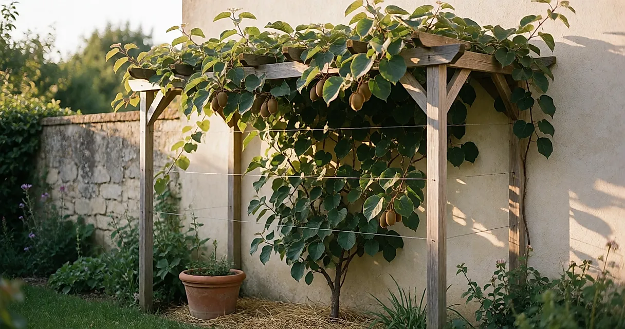 Kiwi autofertile : cultiver un seul pied dans un petit jardin, de la plantation à la récolte